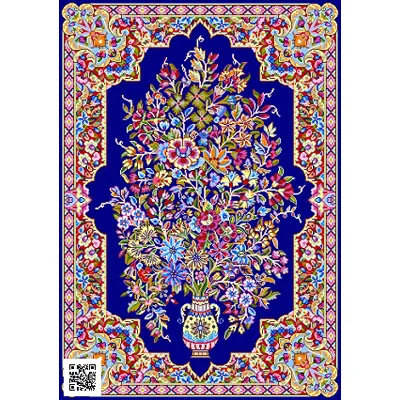 alt="طرح رومبلی گلدانی"
