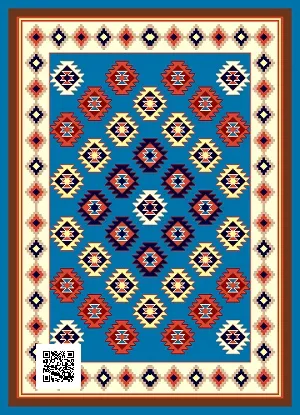 alt="طرح گلیم"