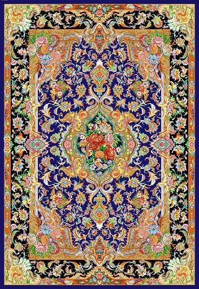نقشه قالی،طرح قالی،نقشه عددی،k10-337