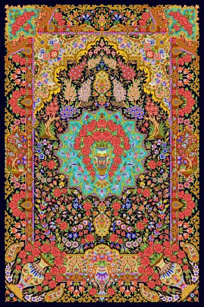 نقشه سنتی قالی،s10-700