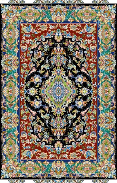 نقشه سنتی قالی ،s10-710