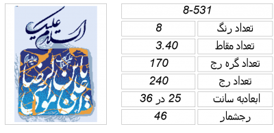 فایل طرح یا علی بن موسی الرضا