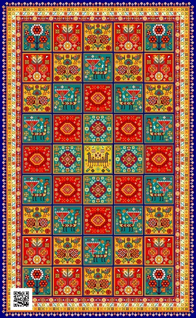 alt="طرح قاليچه نقشِ جان"